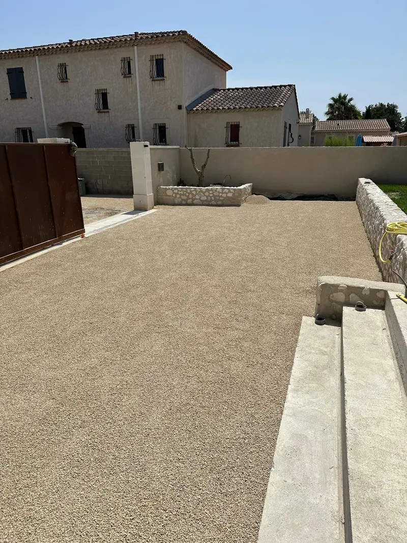 Aménagement extérieur — villa